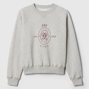 Gap x Doen Gray Sweatshirt Size Small